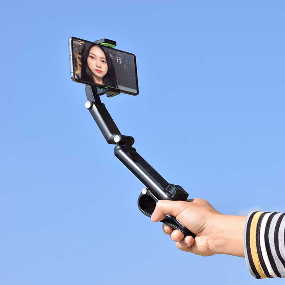 Universal Smartphone Car Holder Sun Visor 360 degree Tempat Sandaran Handphone Mobil Material ABS Silikon Berkualitas