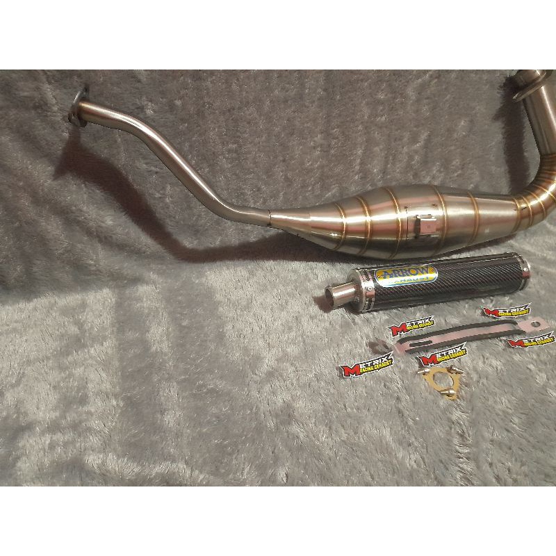 knalpot arrow carbon ninja R-RR-SS