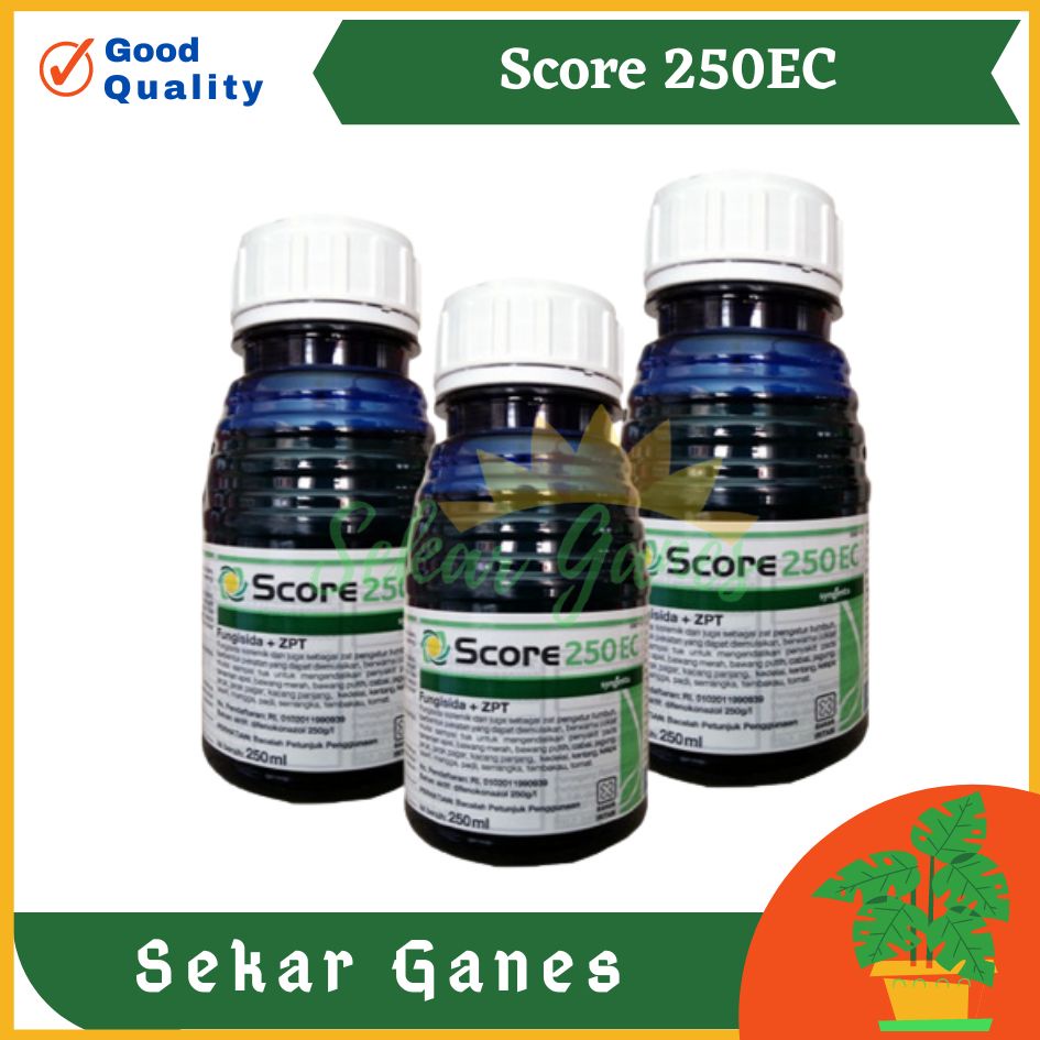 SCORE 250EC FUNGISIDA+ZPT Kemasan 250ml 80ml