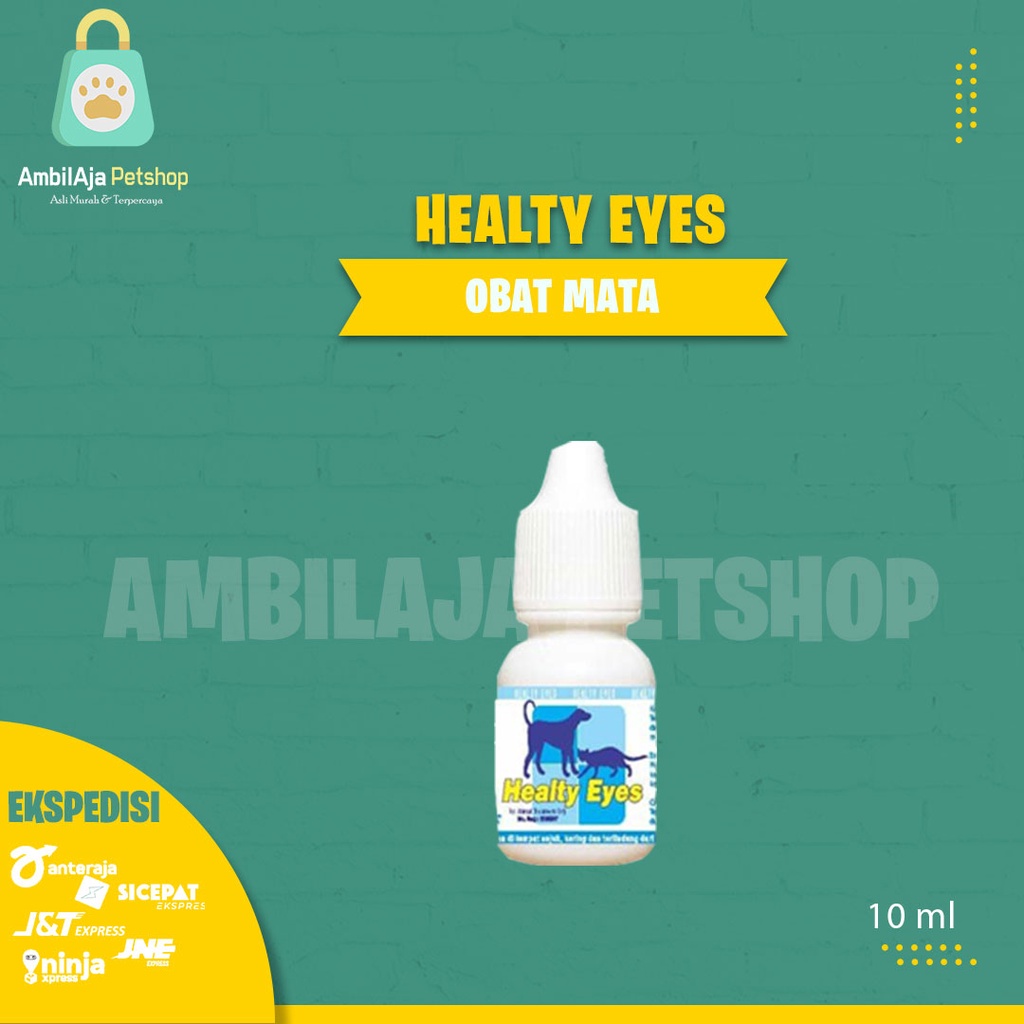 HEALTY EYES Raid All | Obat Tetes Mata Kucing/Anjing | 10 Ml
