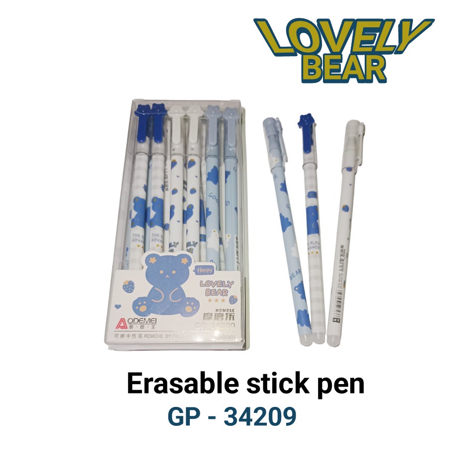 Pen Gel Bisa Di Hapus Loverly Bear