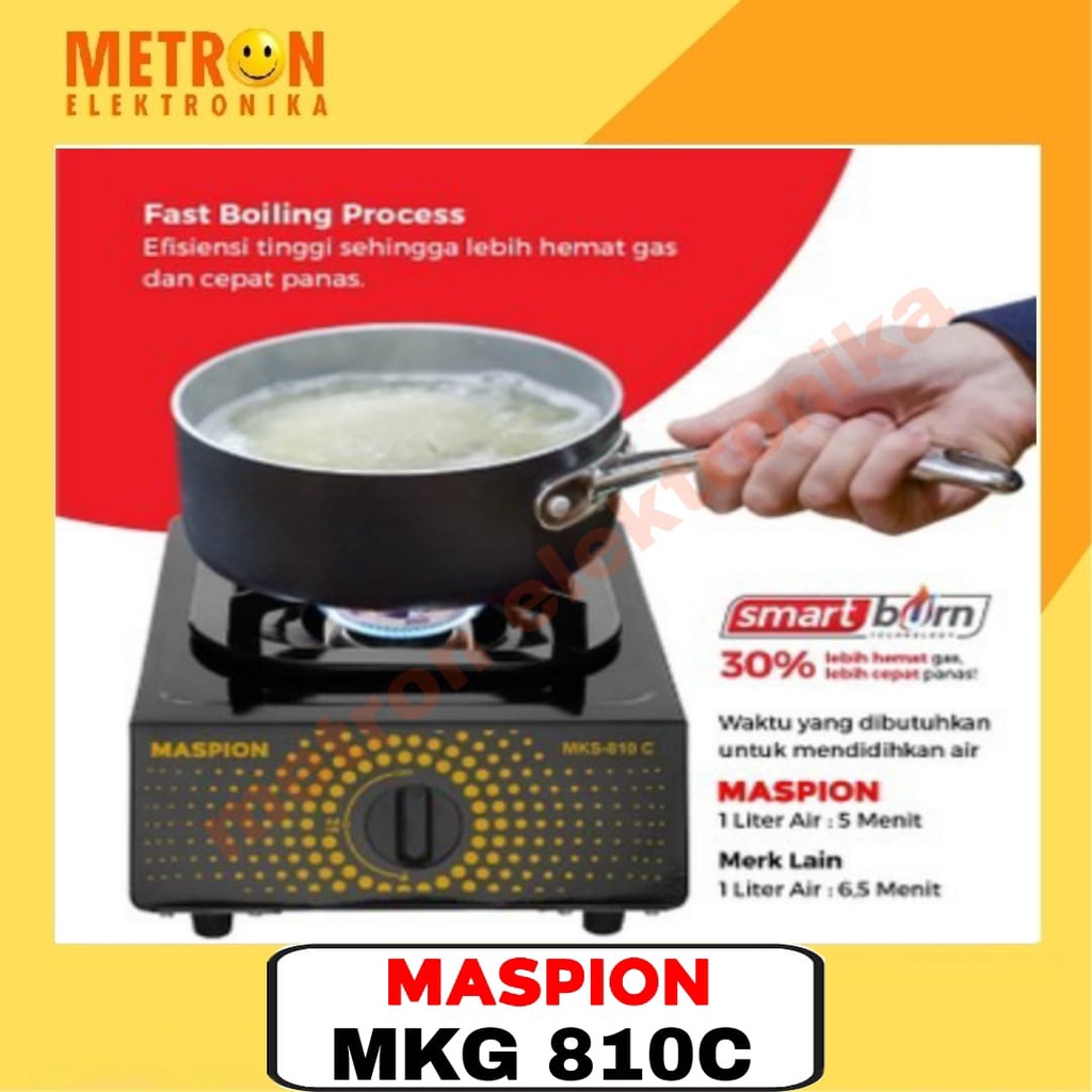 MASPION MKG-810C KOMPOR GAS 1 TUNGKU - COATING