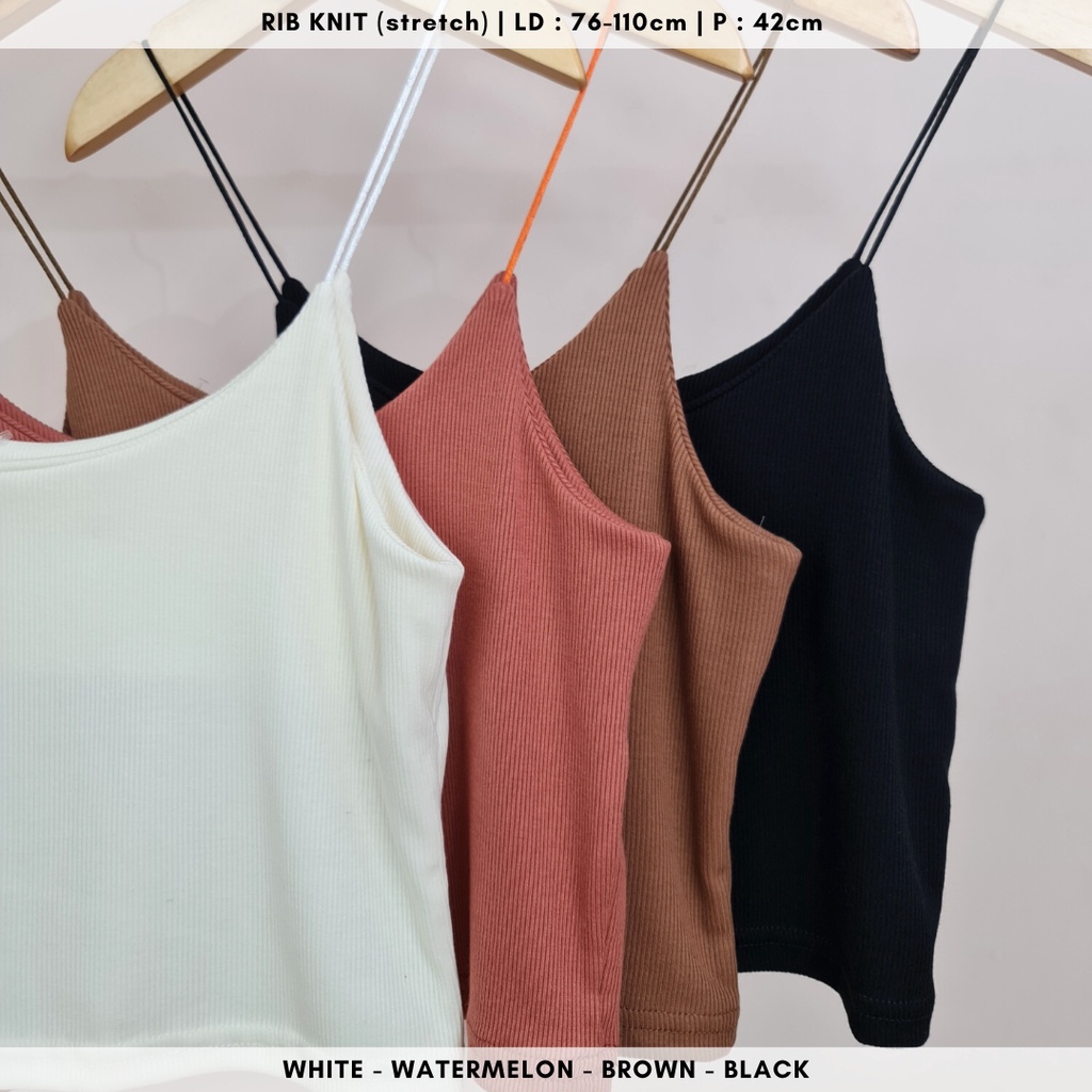 4803 basic knit tank top