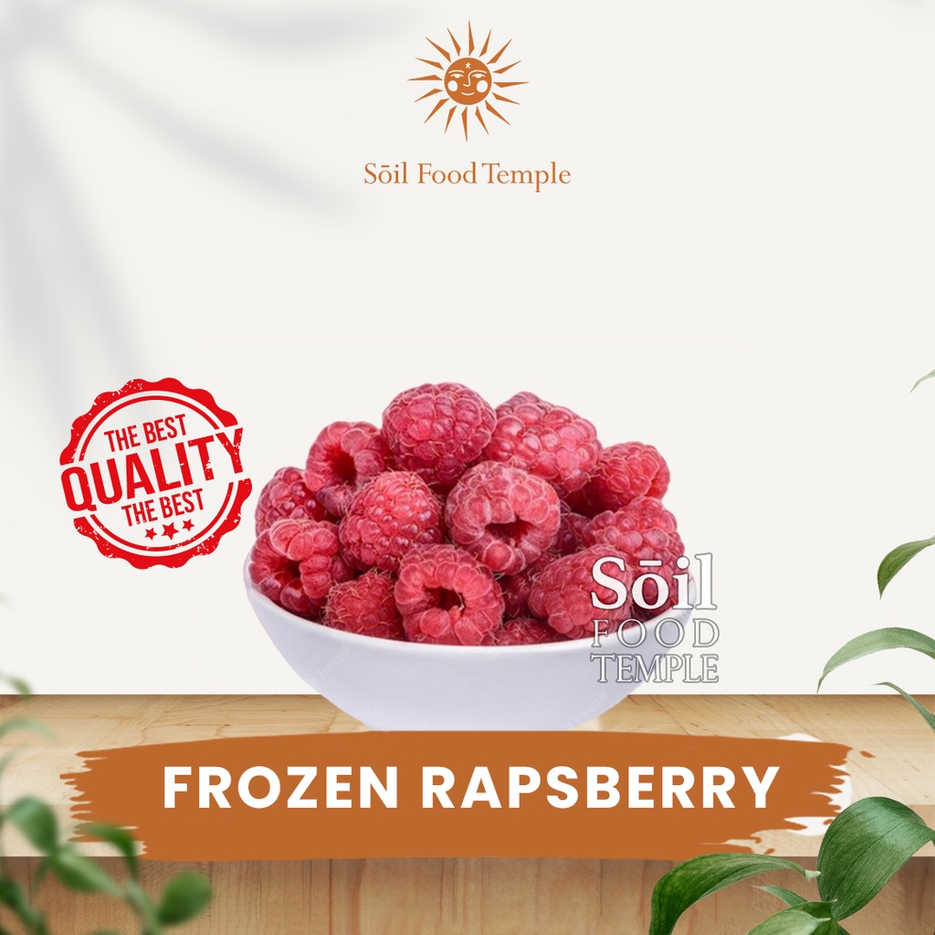 

Premium Quality Fresh Frozen Raspberry 1 kg KHUSUS INSTANT COURIER