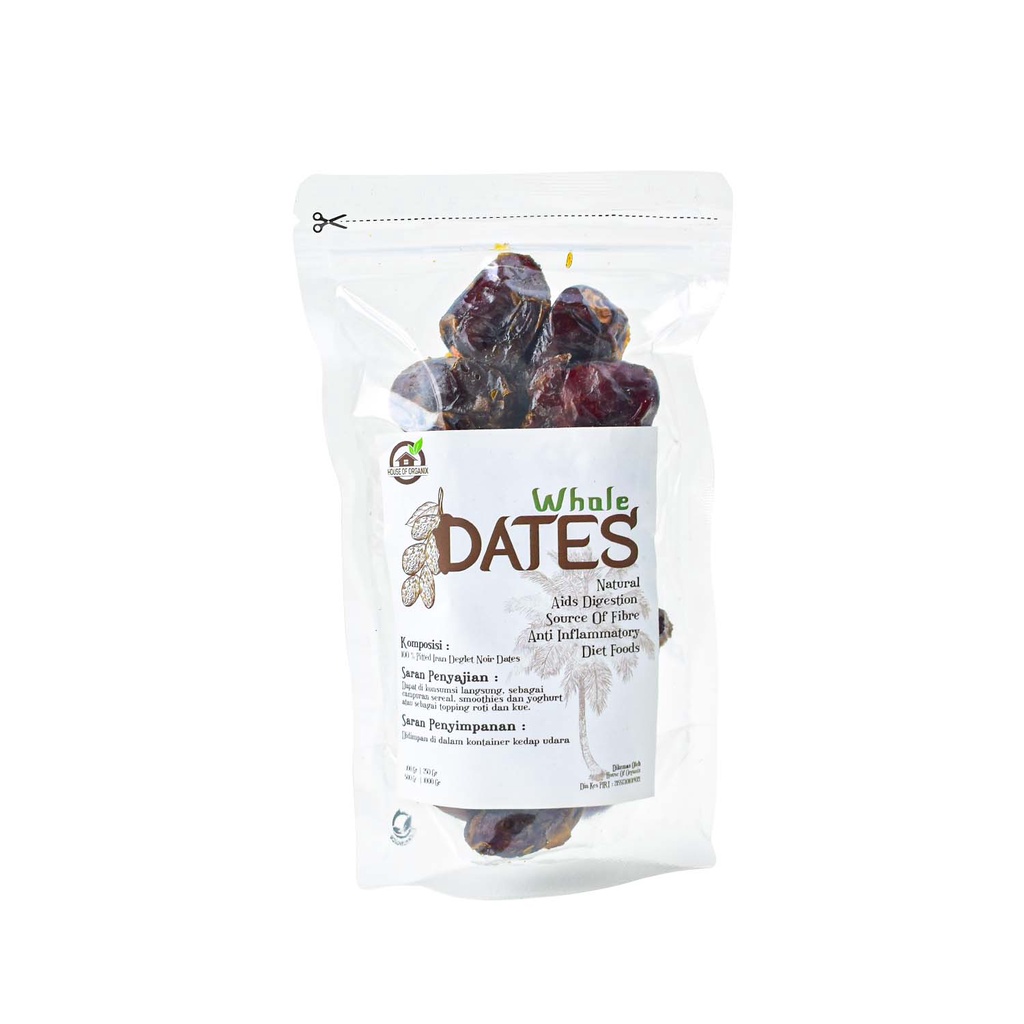 

Dates Whole (Kurma Biji) 250 Gr