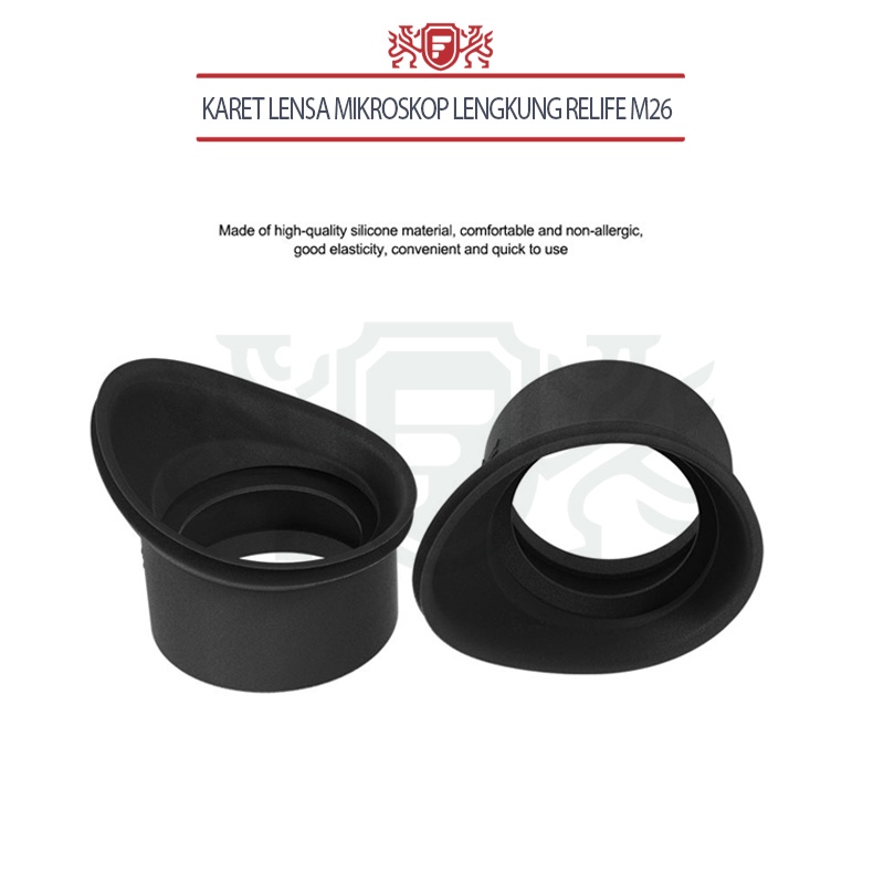 Karet Lensa Mikroskop Lengkung Relife M-26