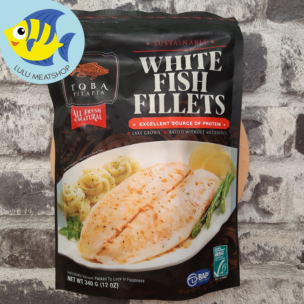 

Toba Tilapia White Fish Fillets Daging Ikan Premium