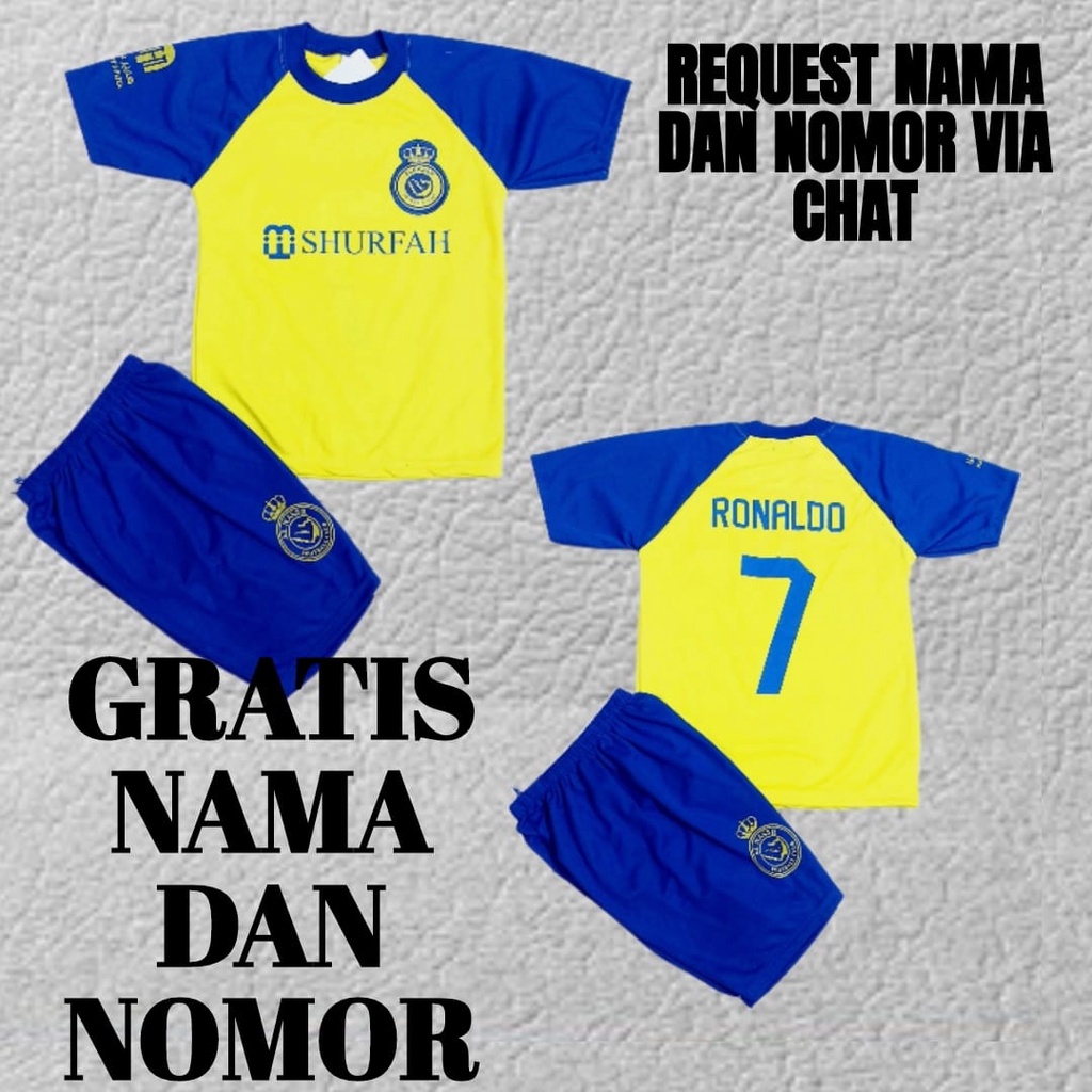 jersey baju bola ronaldo al nassr/baju bola ronaldo al nasrr