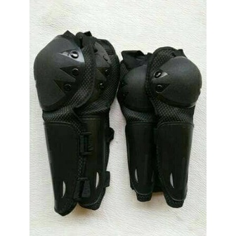 Terlaris Deker/Decker/Deker Sepeda Siku Lutut Hitam