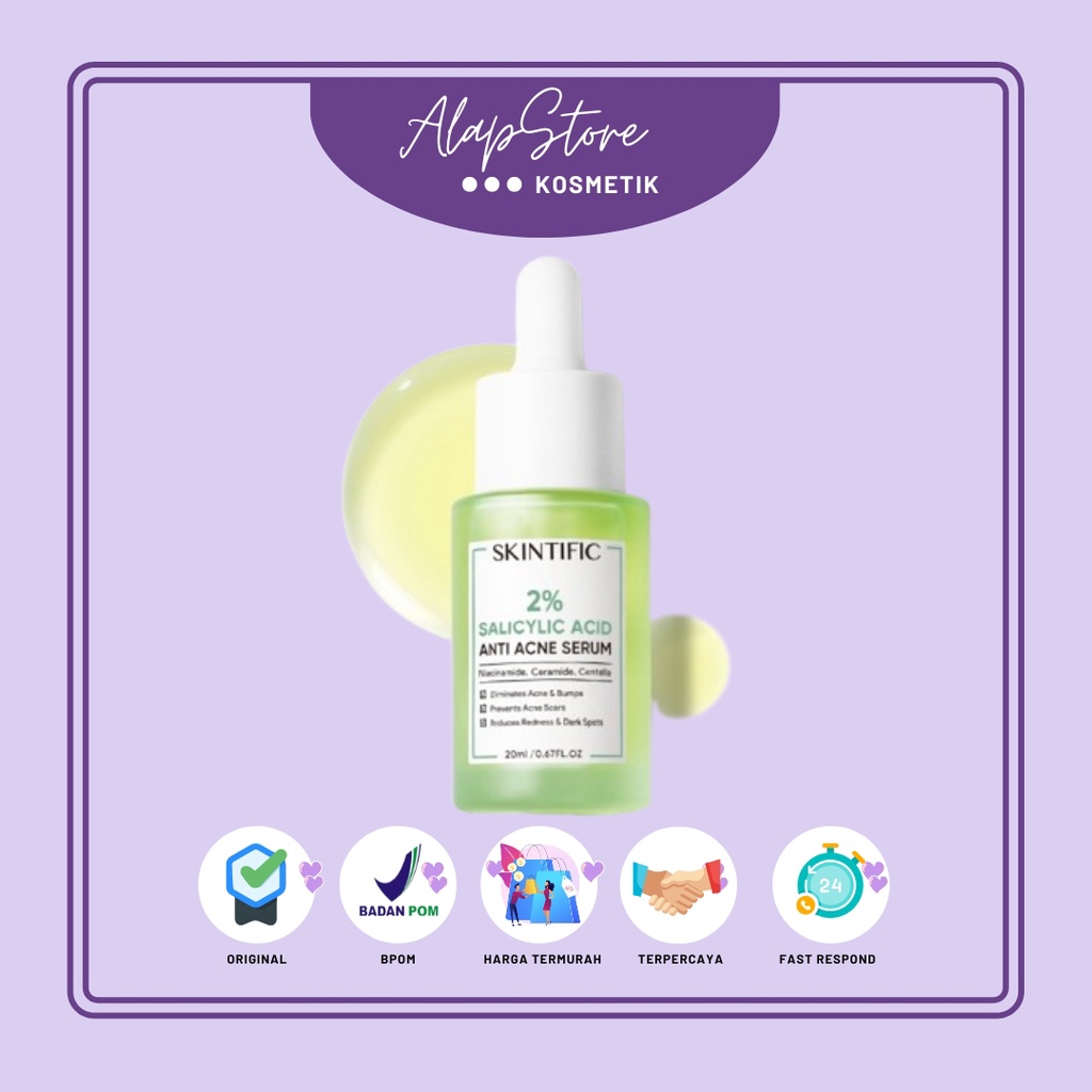 Skintific - 2% Salicylic Acid Anti Acne Serum