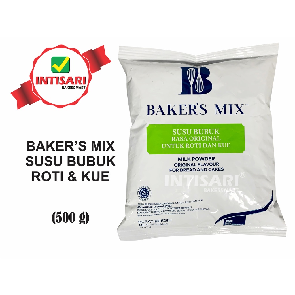 

BAKER'S MIX SUSU BUBUK UNTUK ROTI & KUE 500 G