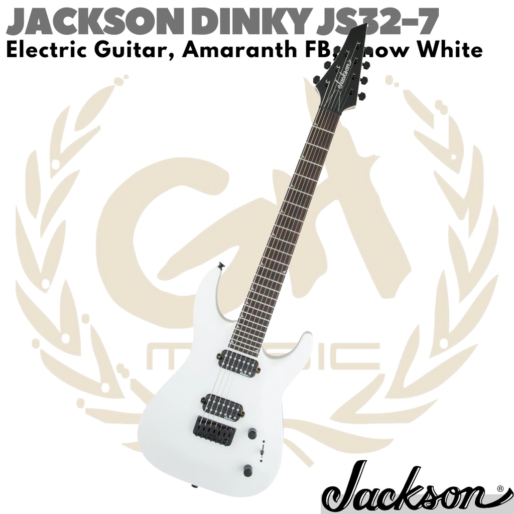 JACKSON DINKY JS32-7 DKA Electric Guitar, Amaranth FB | Gitar Listrik Elektrik