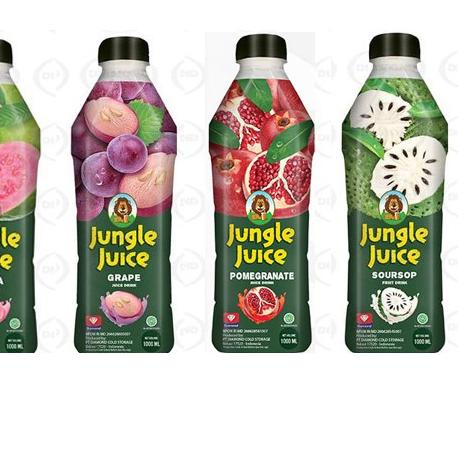 

STAR BRANDS Diamond Jungle Juice 1liter soursop guava pomegranate grape sirsak delima jambu anggur 1000ml !!