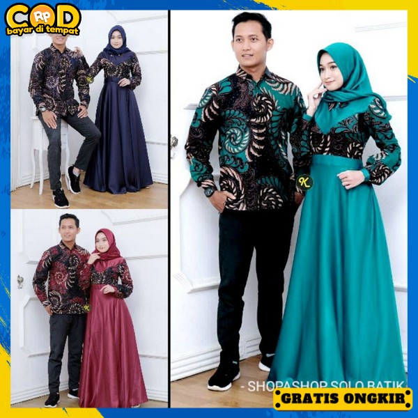 Sarimbiy Moslem Murah Set Muslim Kwluarga Cwo Cwe Games Couplw Baju Keluarga Pakean Cople Pesta Kond