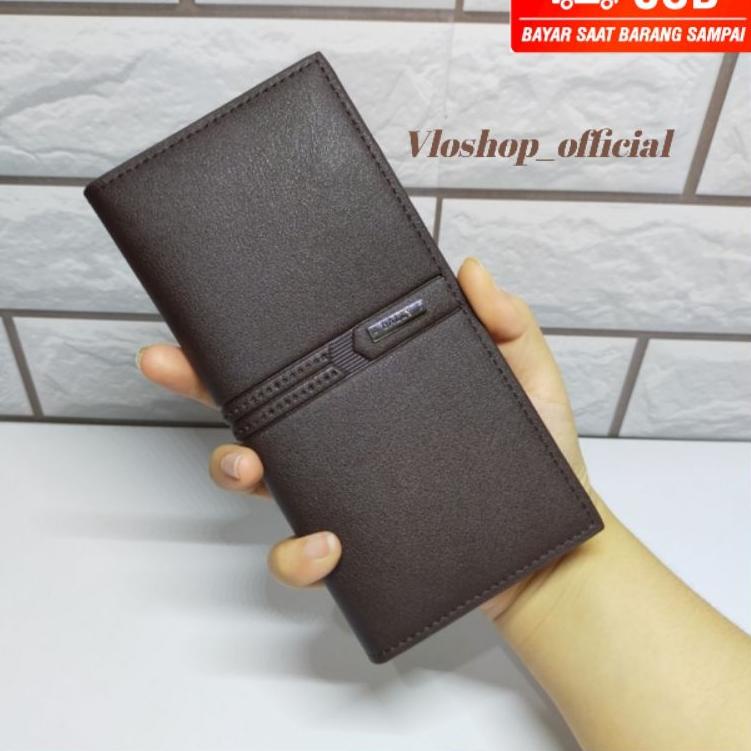 ֍ Dompet pria / dompet pria panjang / dompet panjang pria kulit import ♦
