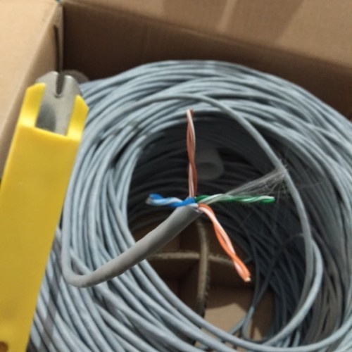 KABEL LAN INTERNET UTP MERK BELDEN CAT 5E PER METER (10METER,15METER,20METER)