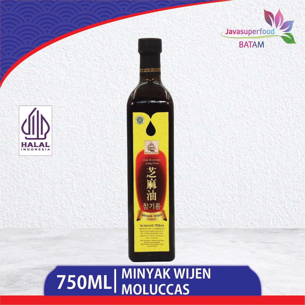 

MINYAK WIJEN MOLUCCAS / SESAME OIL KOREA 750 ML [BTM]