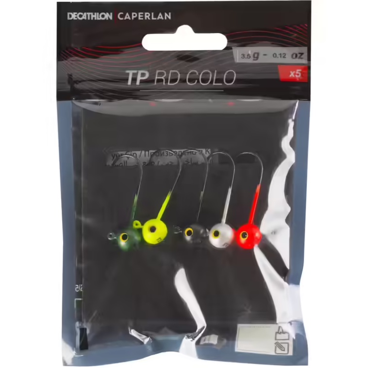 CAPERLAN JH RD Jig Head Dengan Beragam Warna Kepala Pemberat Pancing