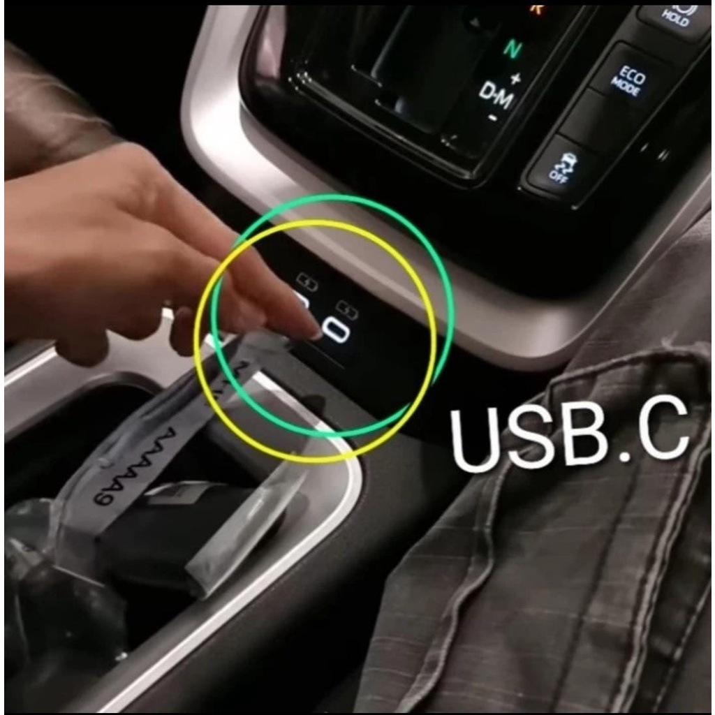 Kabel Type c to usb c Fast Charging 5A for Bmw Mercedes benz pajero sport ionix creta Crv Hrv