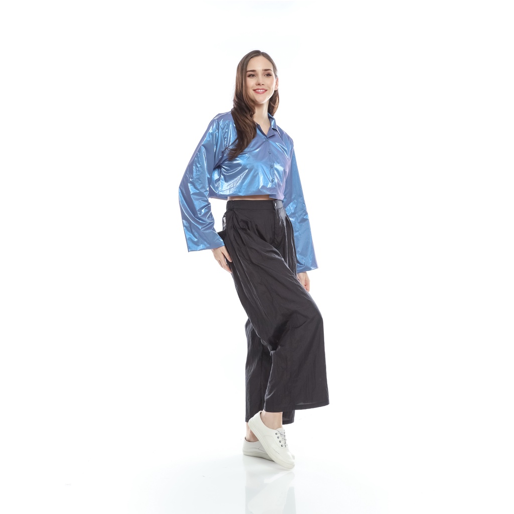 House Of We.Kala - Straight Pants Lana Long Pants Parasut Wanita