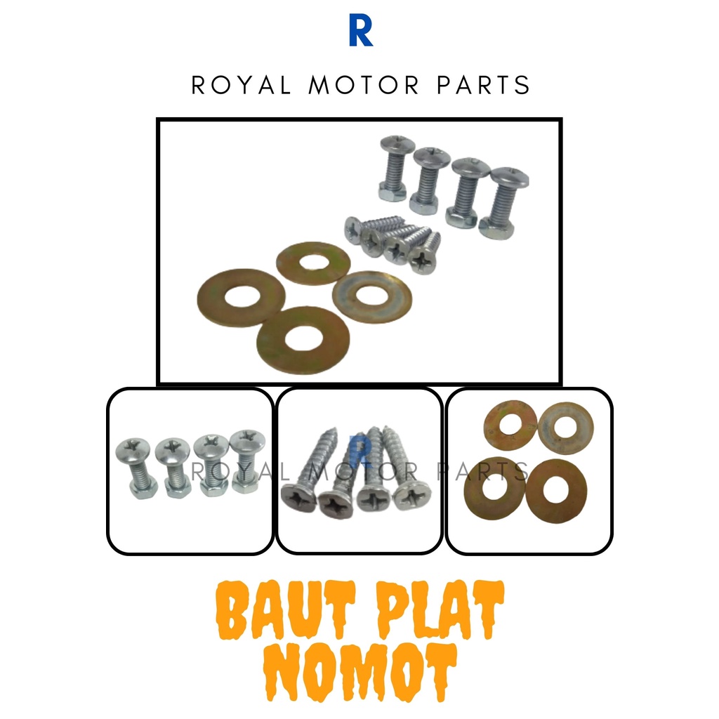 BAUT PLAT NOMOR MOTOR UNIVERSAL SEMUA MOTOR BISA