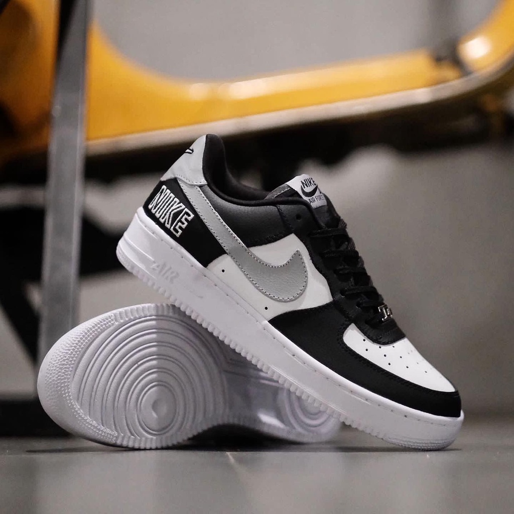 NIKE AIR FORCE 1 LV8 EMB BLACK SILVER