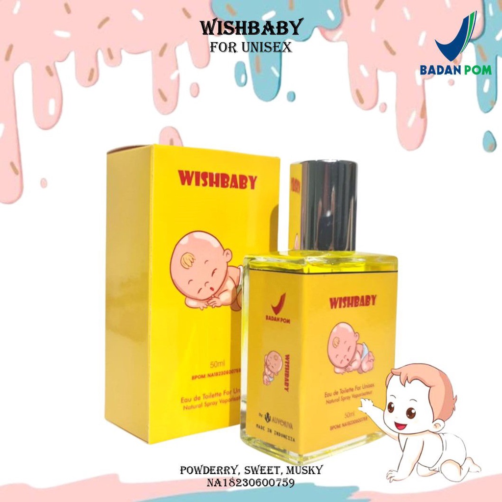 GEN - [BPOM] Parfum Wishbaby 50ml Premium / Parfum Wishbaby 50ml / Parfum Wishbaby 50ml Best Seller