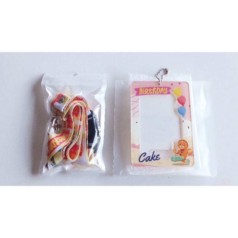 Red Velvet Cahol Card Holder + Lanyard Birthday Theme (BOOKED)