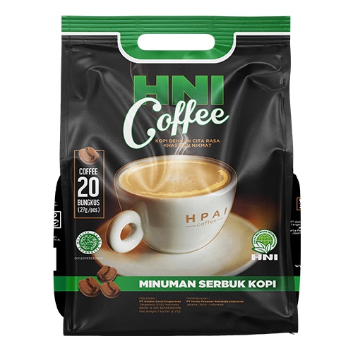 HNI Coffe HPAI isi 20 Sachet Kopi premium