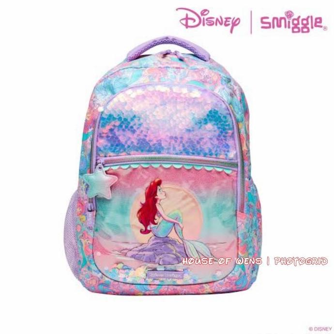 Smiggle Disney Princess Ariel Backpack Original