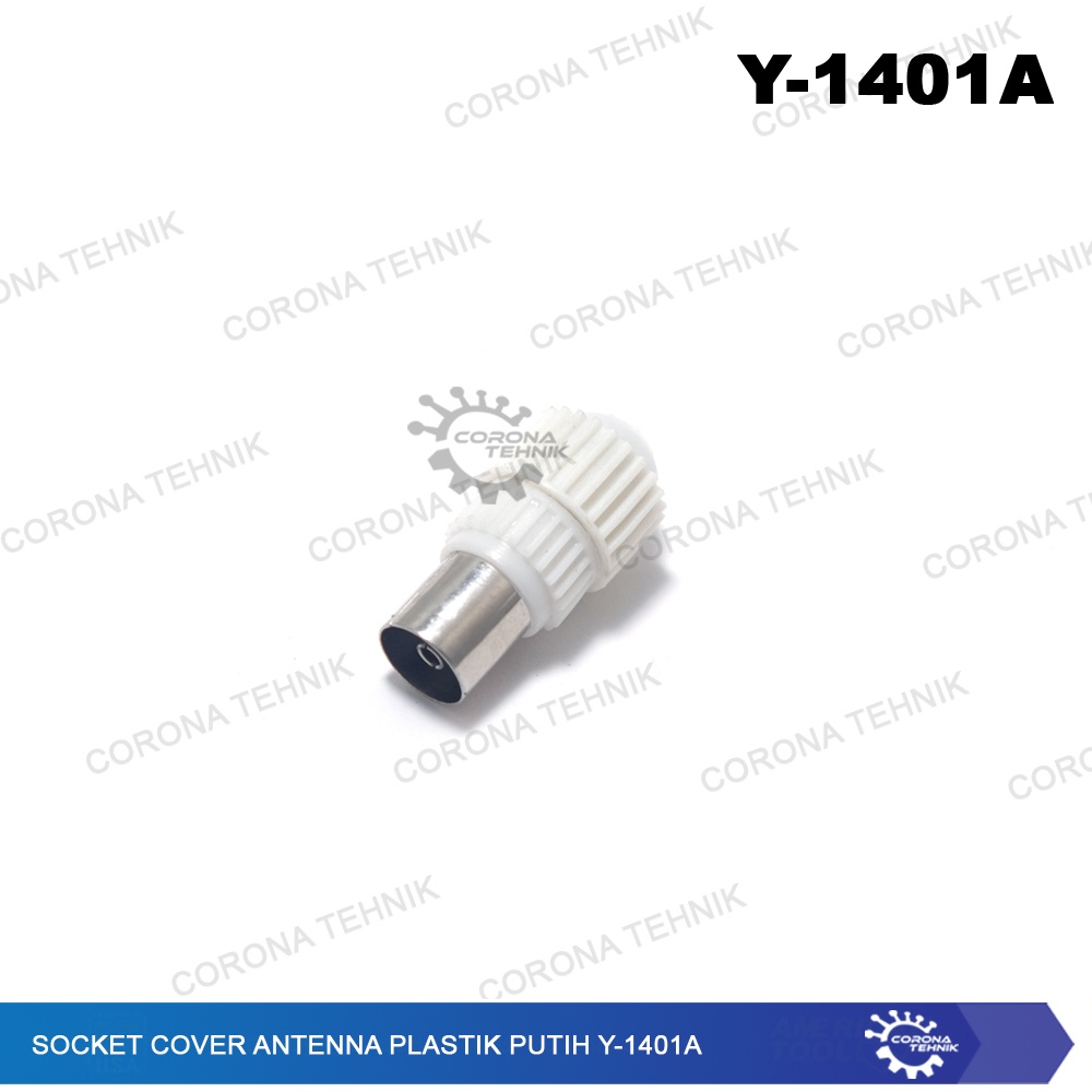 Plastik Putih Y-1401A Socket Cover Antenna