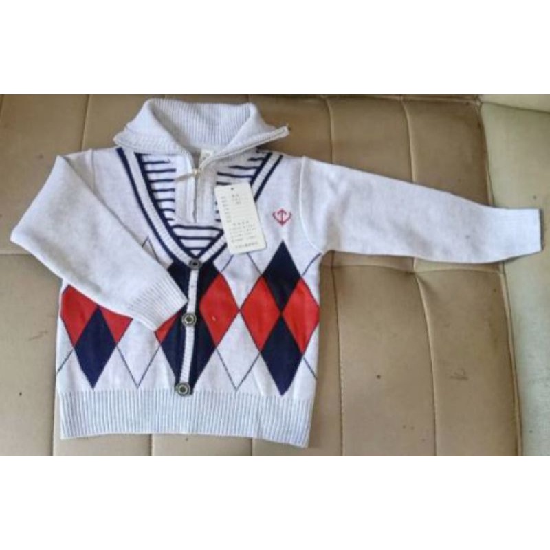 Jaket Rajut Anak Impor Lucu Unik Sweater Branded