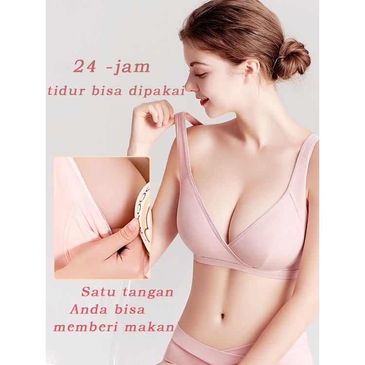 bra menyusui bh busa push up bar berkawat   katun Lapisan fashionWTW2011