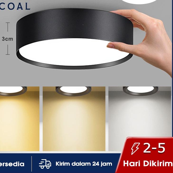 ✨Mall✨ Vocoal LED Downlight 5W 12W Lampu Plafon Rumah Indoor Wall Lampu Stair Corridor Lampu Mini Ce