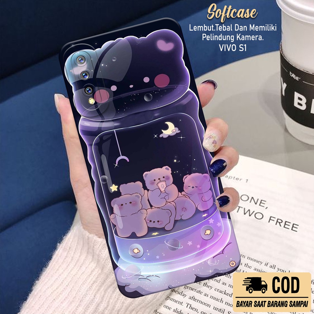 Case Hp VIVO S1 - Softcase VIVO S1 - Casing VIVO S1 - Kesing VIVO S1 - Silikon VIVO S1 - Case Lucu -