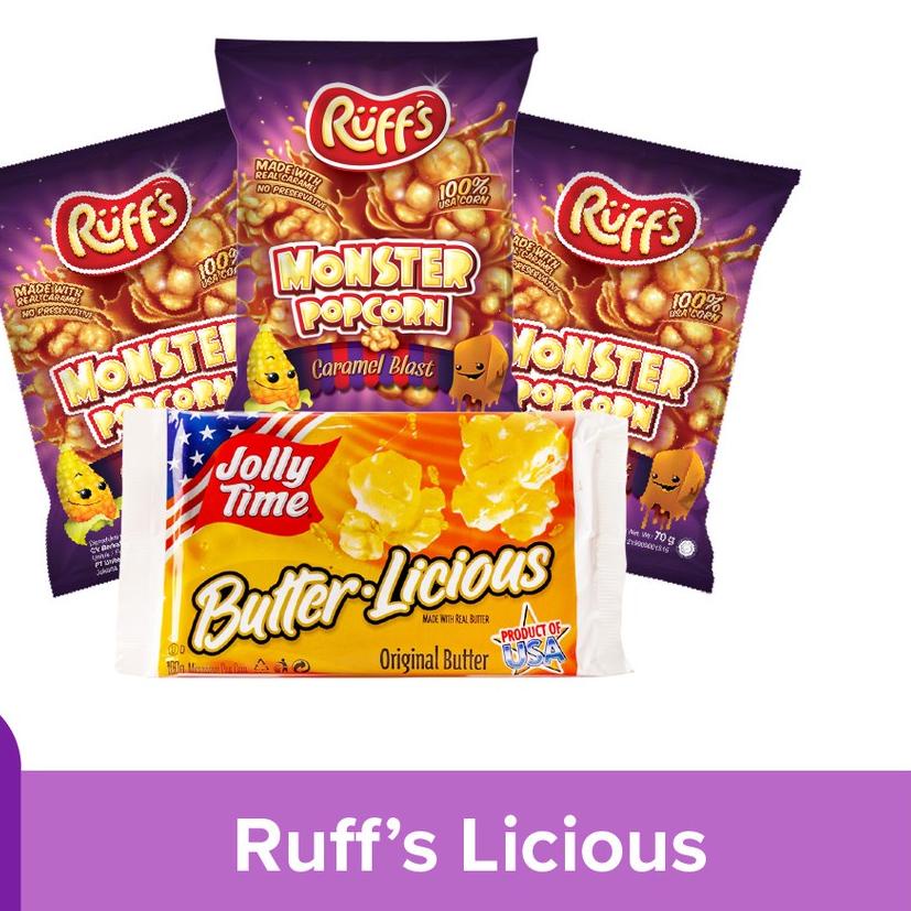 

☝ Paket Ruff's Licious Popcorn ☁
