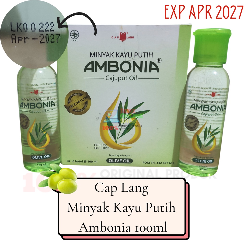 Cap Lang Minyak Kayu Putih Ambonia 100ml