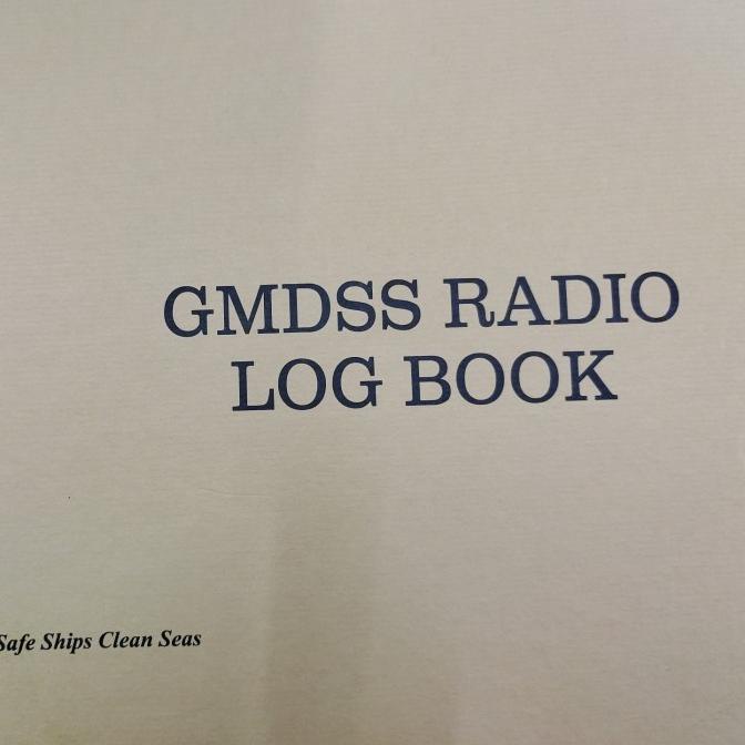 Buku Radio / GMDSS Radio Log Book BRG BARU