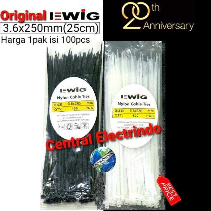 

Kabel Ties EWIG 3.6mmX25cm (250mm).