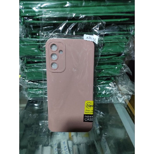 Softcase Samsung A34 5G A05 A05S Silikon Casing Case Macaron Pelindung Pro Camera