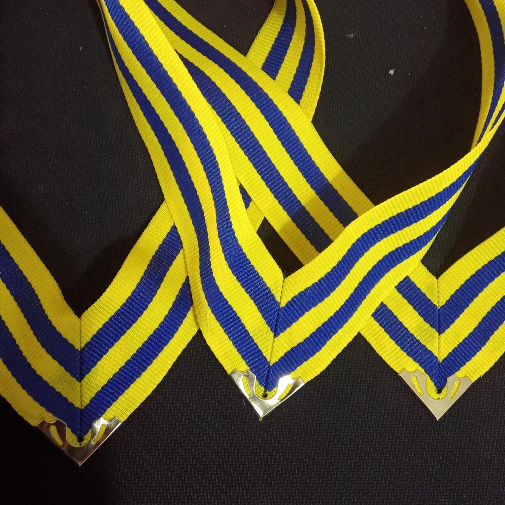 

JUAL TALI MEDALI BIRU KUNING SIAP PAKAI