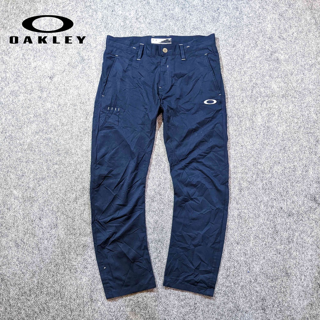 Oakley - Celana Panjang Outdoor Pria Dewasa Quickdry Stretch Gunung Sport Hiking Camping Second Beka