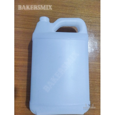 JERIGEN JIRIGEN 5L 5 LITER BOTOL PLASTIK TEBAL/jirigen 5l/jerigen 5 liter HDPE Food Grad