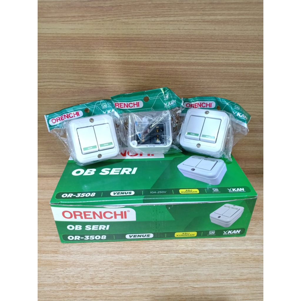 OB Saklar Seri OR-3508 Ganda Orenchi Venus Outbow Tempel Double Switch