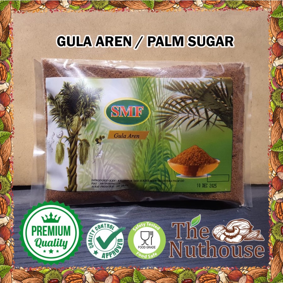 SMF Arenga Sugar / Palm Sugar / Gula Aren 200gr