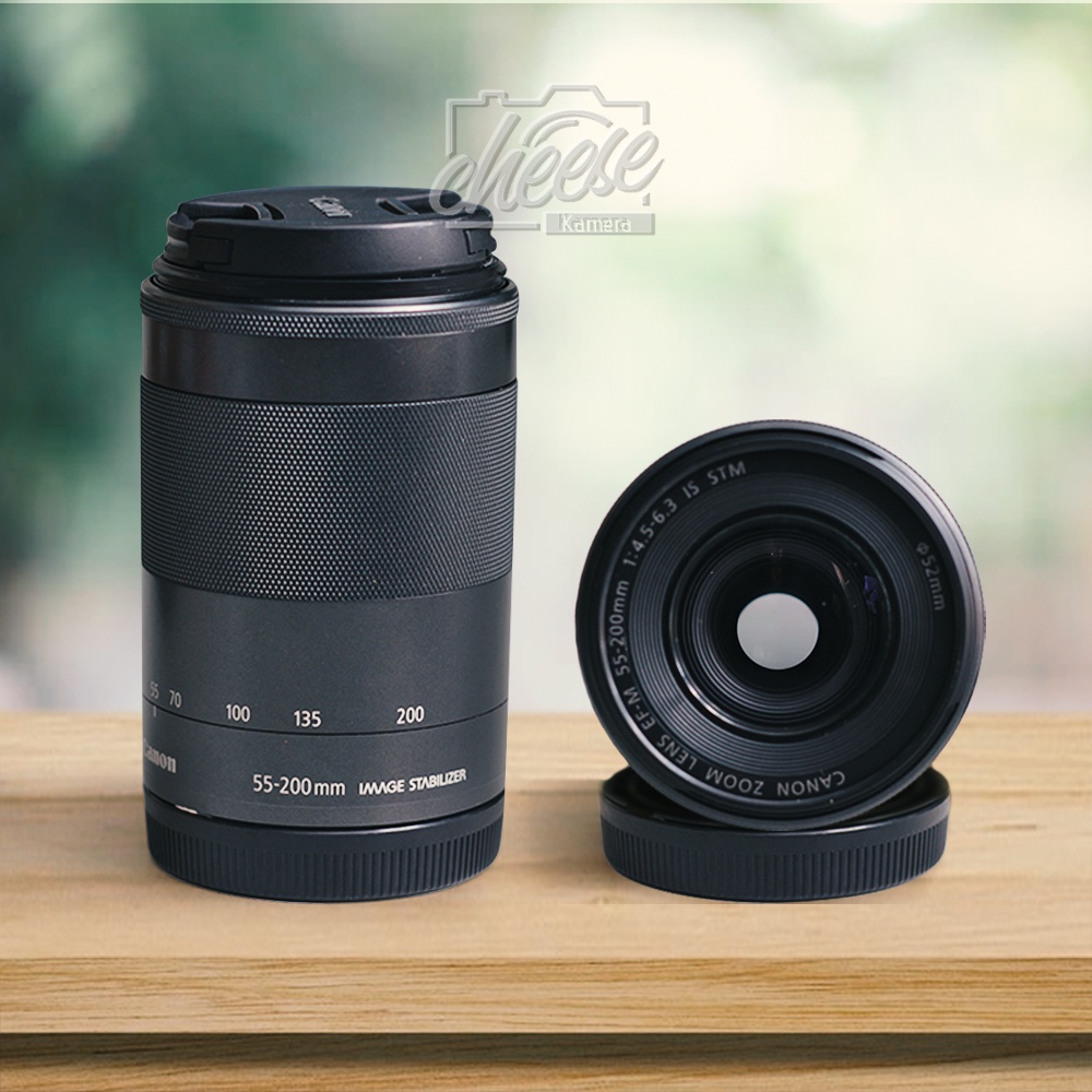 LENSA TELE CANON EFM 55-200MM FOR MIRRORLESS MULUS