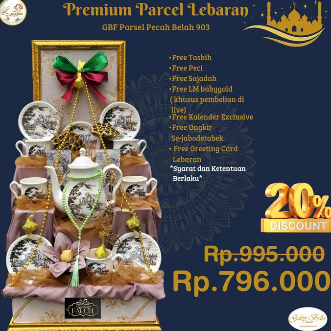 

Parcel Lebaran Gbf 903, Parcel Teaset, Hamper Lebaran,Parcelpecahbelah Istanasembakoo