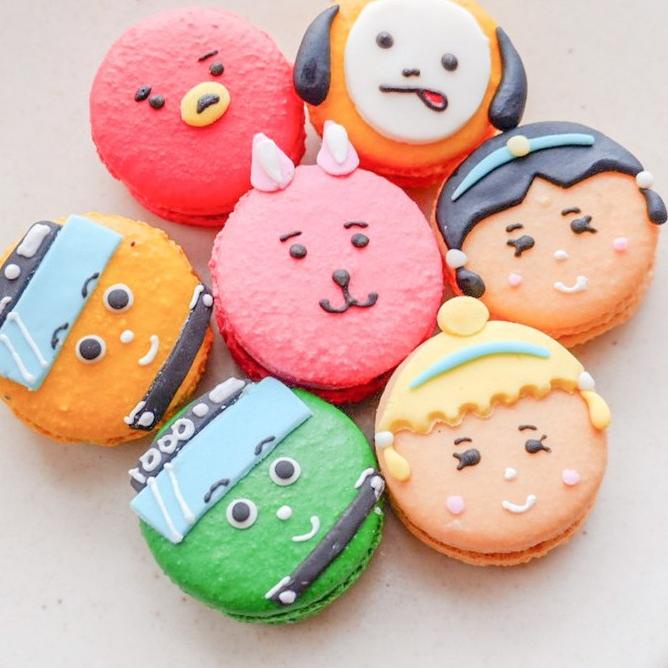 

♩ REGULAR MACARON KARAKTER ISI 6PCS ♧