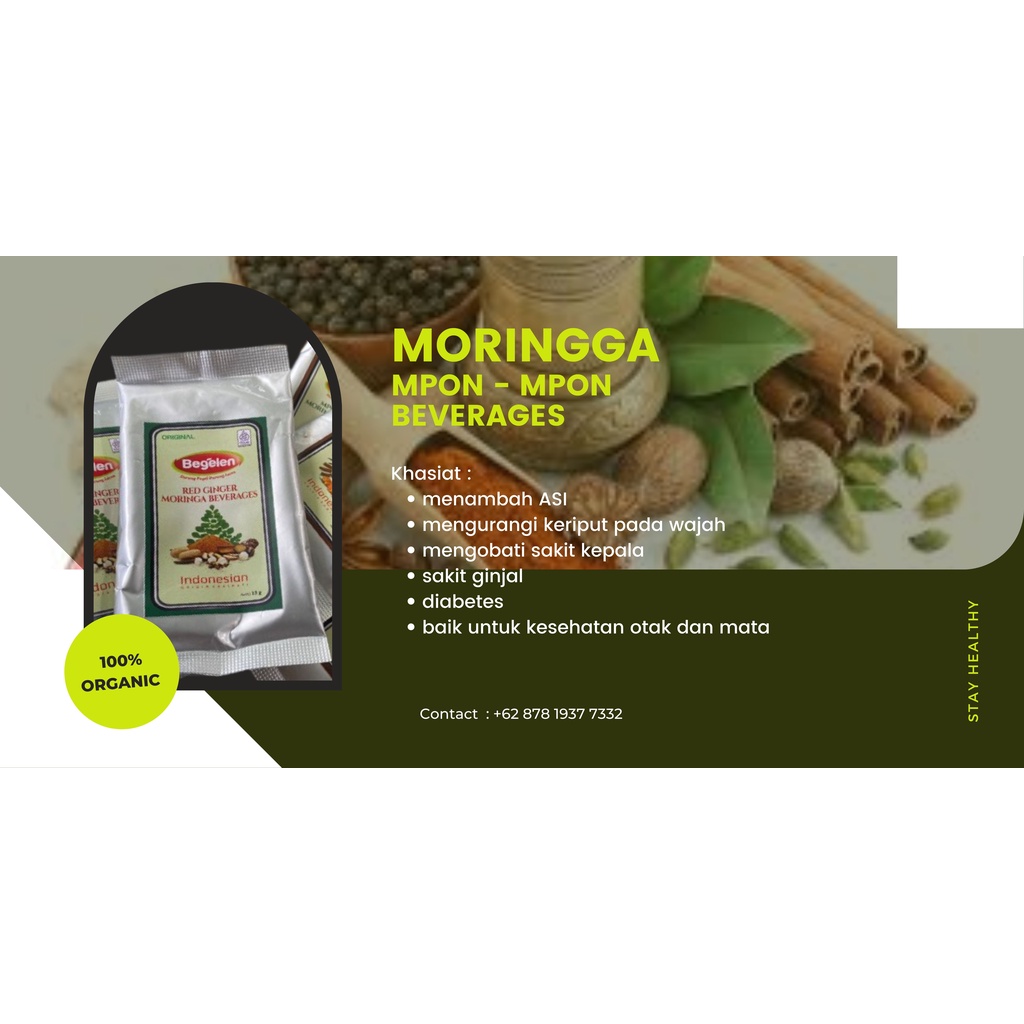 

Minuman Herbal MORINGGA