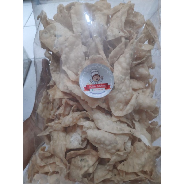 

keripik bawang / keripik pangsit gurih / 250 gram